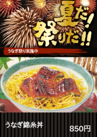 うなぎ錦糸丼