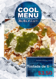 Tostada de tinga